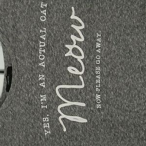 Meow Long Sleeved Crop Top